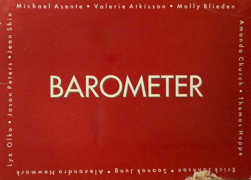 Barometer exhibition invitation, Cynthia Broan Gallery