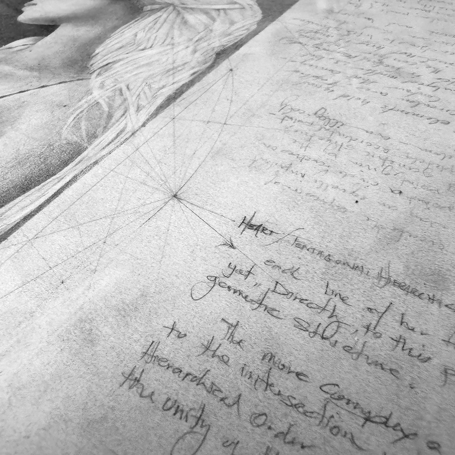 Close-up detail highlighting the use of gothic geometry.
