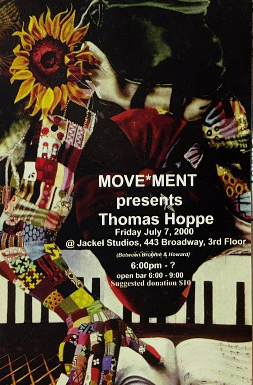 Move*ment presents Thomas Hoppe invitation, Jackal Studios