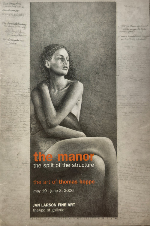 The Manor, the split of the structure exhibition invitation