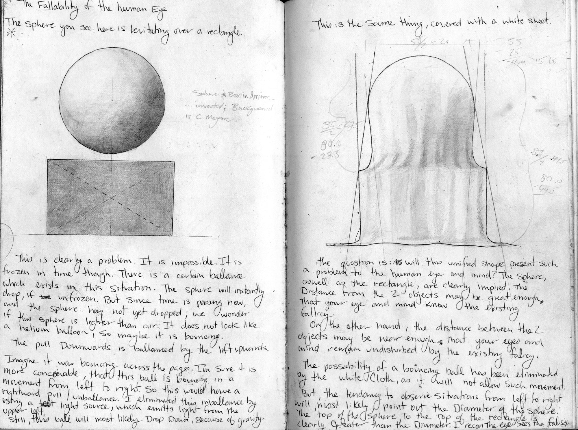 Page from the handwritten theory archive of Tommy Hoppe